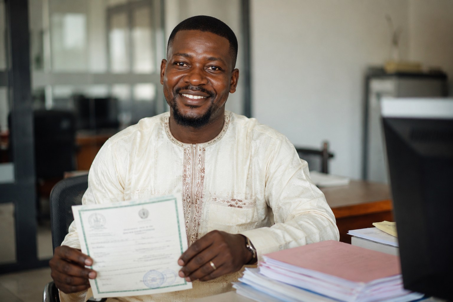 Vos documents, notre engagement — identification Cameroun