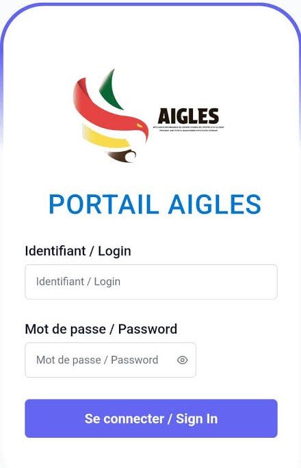 Portail AIGLES — Ministère Camerounais de la Fonction Publique