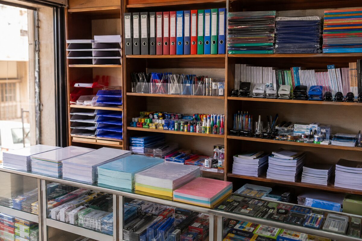 Fournitures de bureau